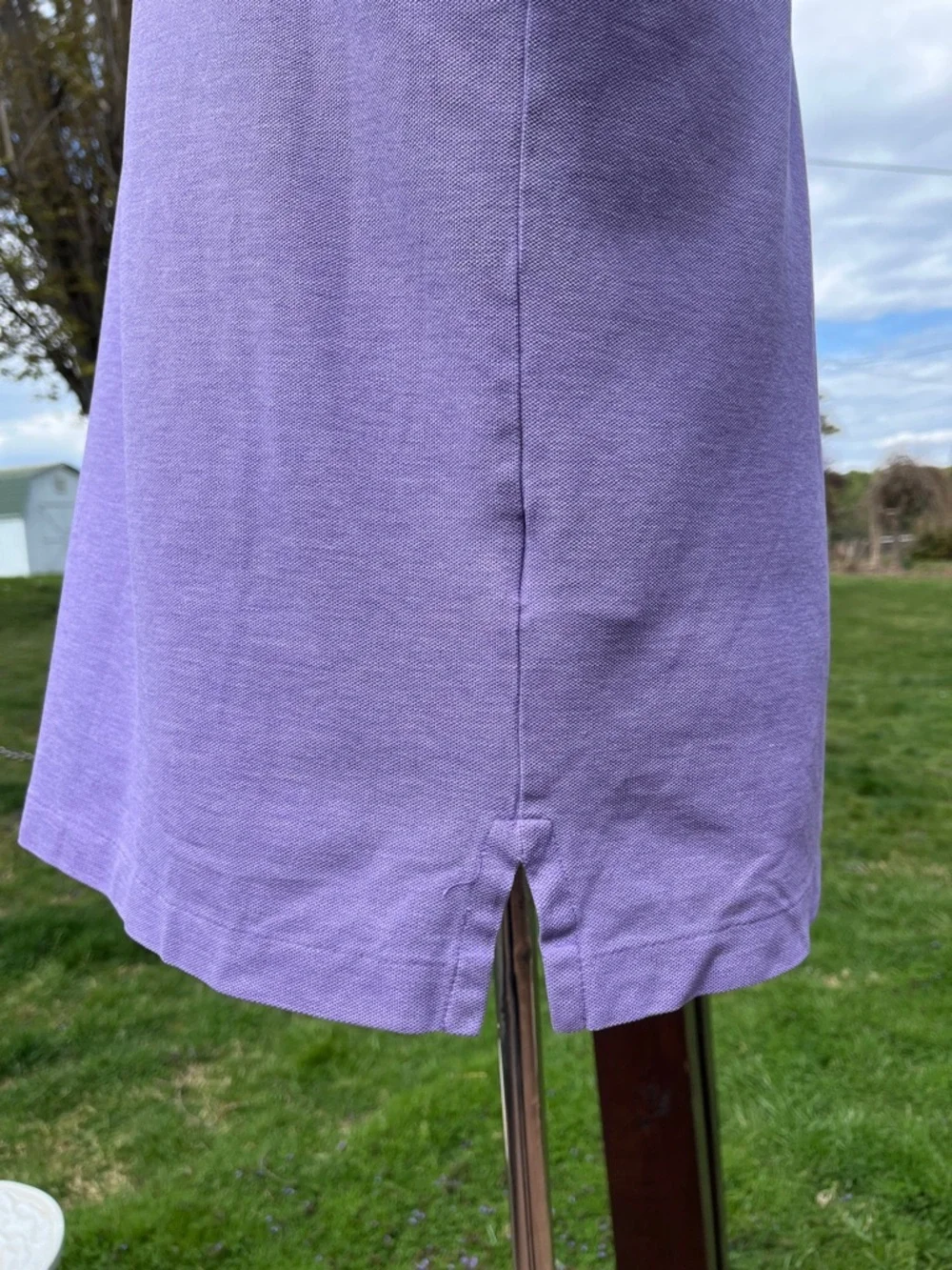 -Polo Ralph Lauren Lavender Polo Shirt Short Sleeve Men's Size Medium - Picture 10 of 14
